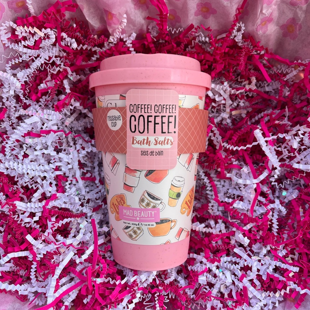 Pink Coffee Bath Salts